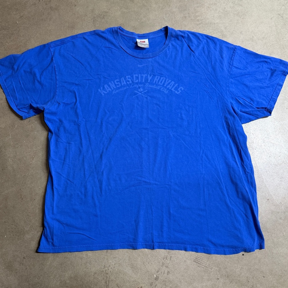 Nike Kansas City Royals T-Shirt MLB Baseball 3XL Blue American League